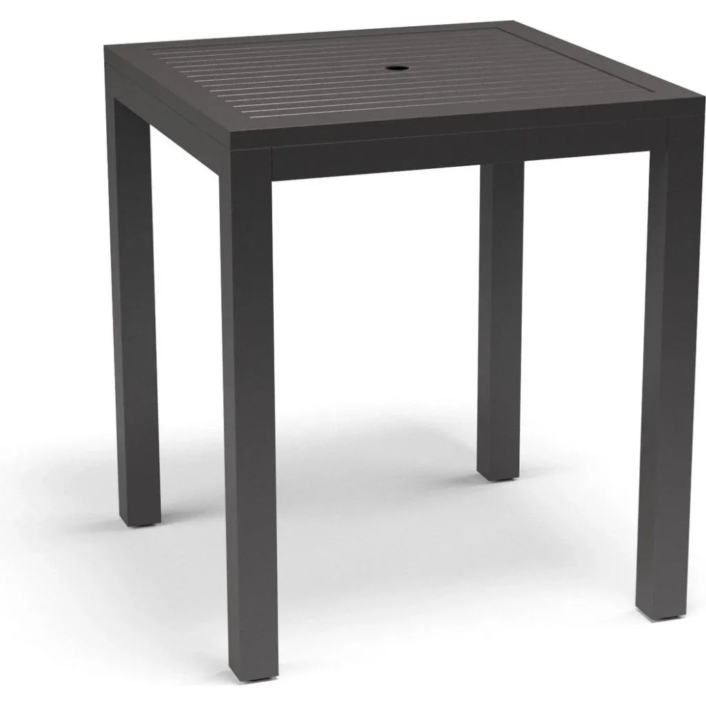 Vegas Aluminum Made Outdoor Pub Table-Outdoor Counter Tables-Sunset West-LOOMLAN