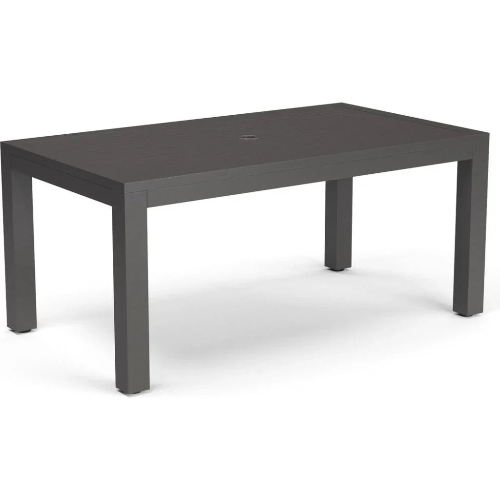 Vegas Aluminum Outdoor Dining Table-Outdoor Dining Tables-Sunset West-LOOMLAN