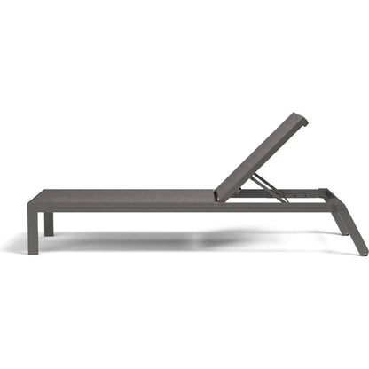 Vegas Aluminum Stackable Patio Chaise Lounge-Outdoor Chaises-Sunset West-LOOMLAN