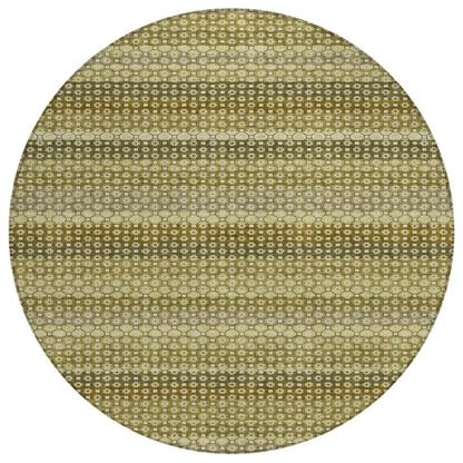 Vektura Green Washable Indoor - Outdoor Rug - LOOMLAN - LOOMLAN Rugs - Outdoor Rugs