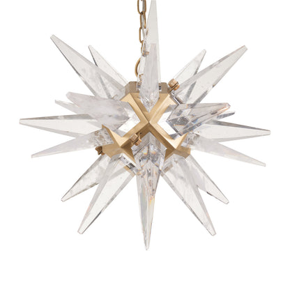 Vela Star Shape Glass Pendant