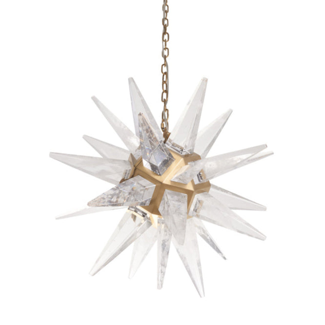 Vela Star Shape Glass Pendant