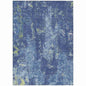 Veldan Blue Washable Indoor - Outdoor Rug - LOOMLAN - LOOMLAN Rugs - Outdoor Rugs