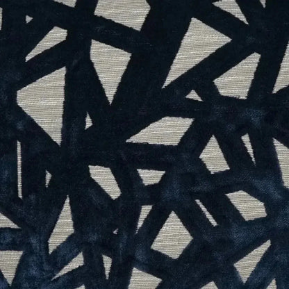 Veleri Indigo Abstract Navy Large Throw Pillow Insert - LOOMLAN - D.V. Kap - Throw Pillows