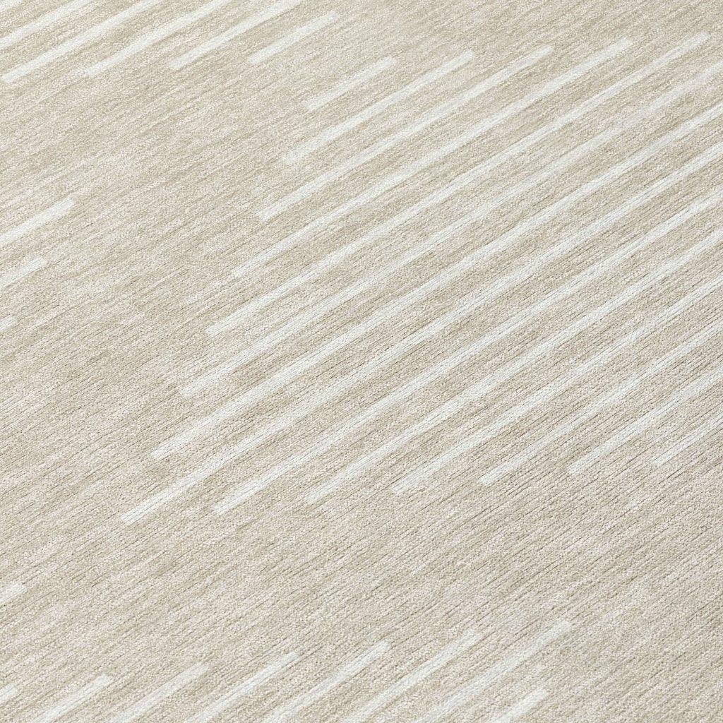 Velina Beige Washable Indoor-Outdoor Rug-Outdoor Rugs-LOOMLAN Rugs-LOOMLAN