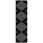 Velina Black Washable Indoor-Outdoor Rug-Outdoor Rugs-LOOMLAN Rugs-2'3" x 7'6"-LOOMLAN