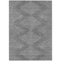 Velina Charcoal Washable Indoor-Outdoor Rug-Outdoor Rugs-LOOMLAN Rugs-2'6" x 3'10"-LOOMLAN