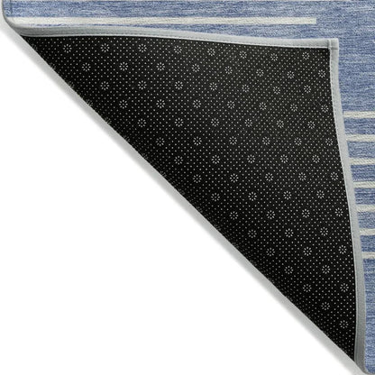 Velina Denim Washable Indoor-Outdoor Rug-Outdoor Rugs-LOOMLAN Rugs-LOOMLAN