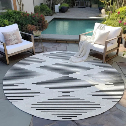 Velina Ivory Washable Indoor-Outdoor Rug-Outdoor Rugs-LOOMLAN Rugs-LOOMLAN