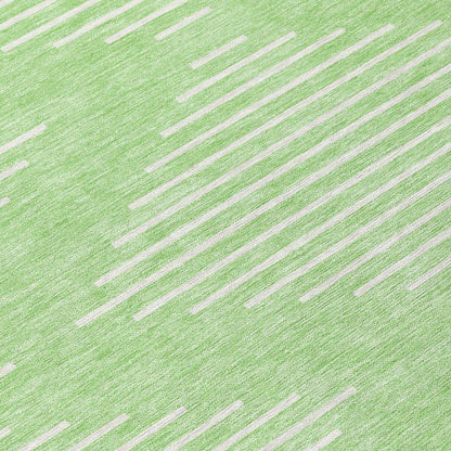 Velina Mint Washable Indoor-Outdoor Rug-Outdoor Rugs-LOOMLAN Rugs-LOOMLAN
