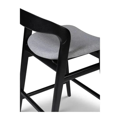 Velma Boucle Wooden Counter Stool - LOOMLAN - Urbia - Counter Stools