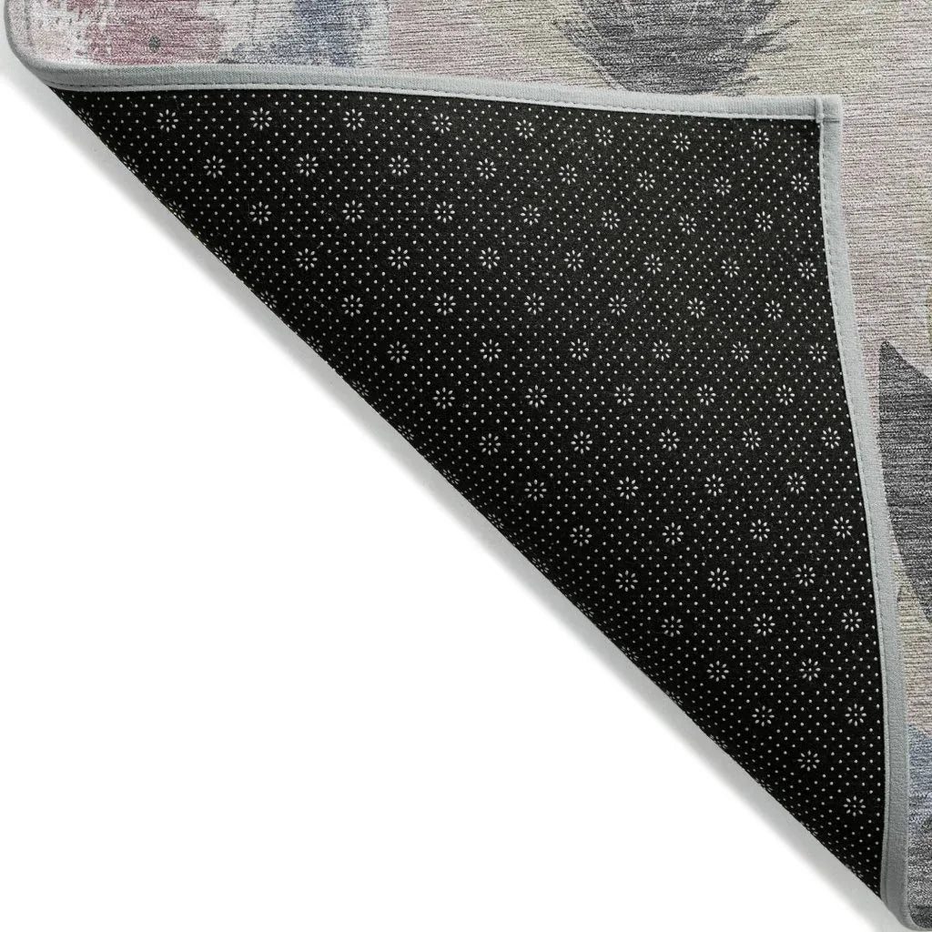 Velustre Pink Washable Indoor - Outdoor Rug - LOOMLAN - LOOMLAN Rugs - Outdoor Rugs