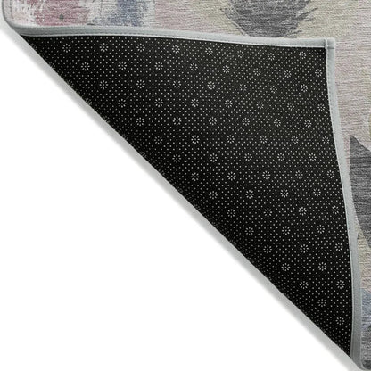 Velustre Pink Washable Indoor - Outdoor Rug - LOOMLAN - LOOMLAN Rugs - Outdoor Rugs