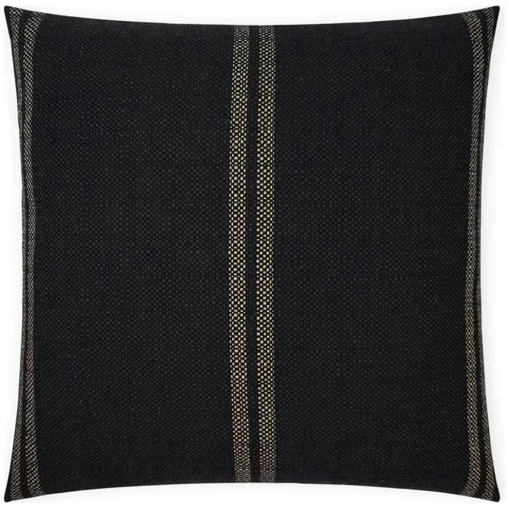 Vendella Black Throw Pillow With Insert - LOOMLAN - D.V. Kap - Throw Pillows