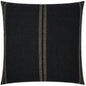 Vendella Black Throw Pillow With Insert - LOOMLAN - D.V. Kap - Throw Pillows