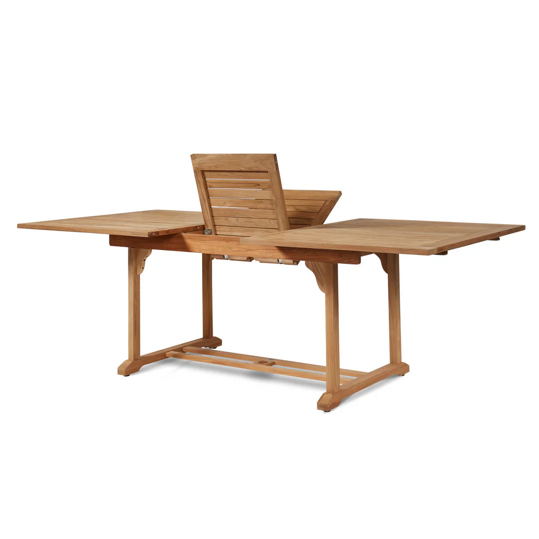 Venice Teak Patio Rectangular Dining Set 5PC