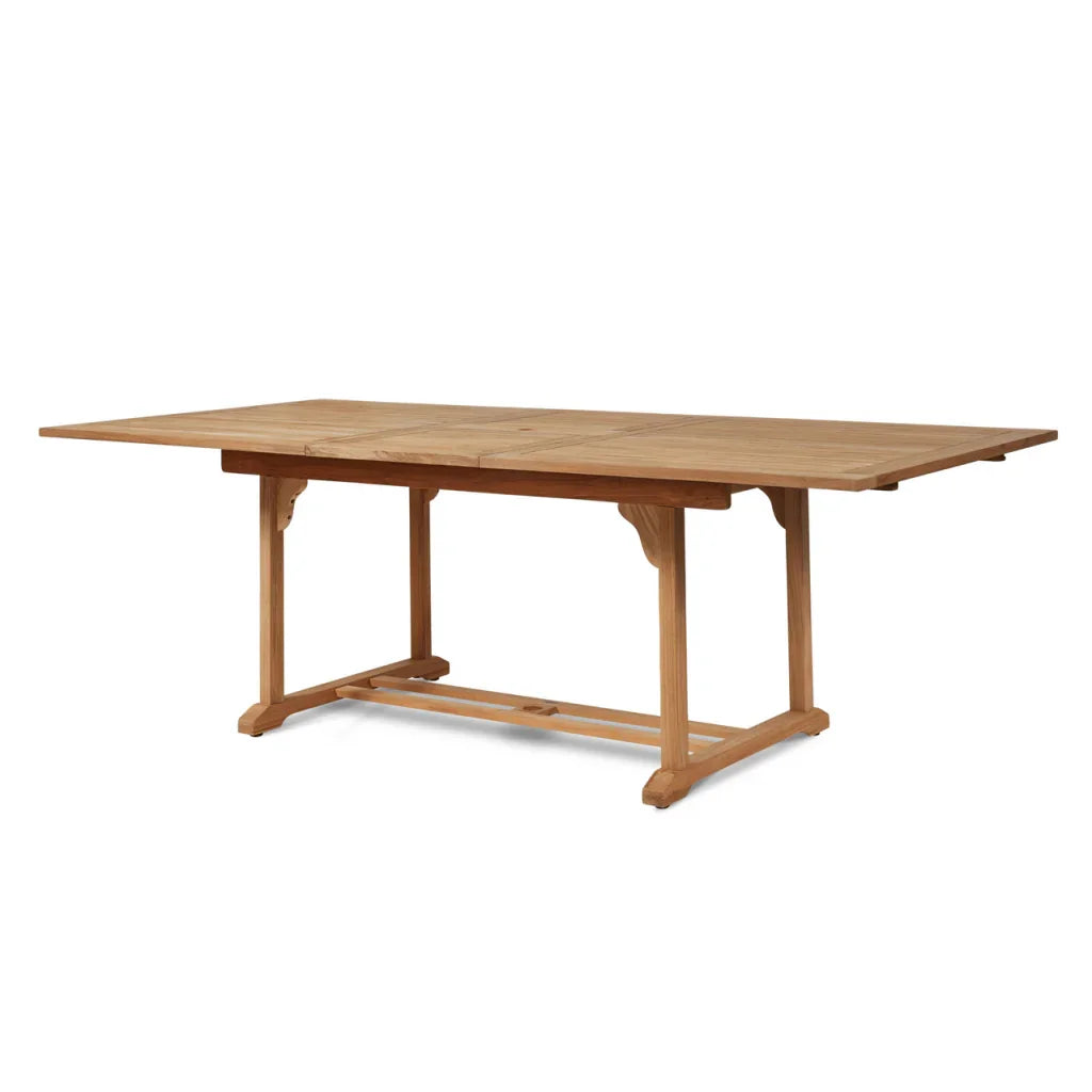 Venice Teak Patio Rectangular Dining Set 5PC-Outdoor Dining Sets-HiTeak-LOOMLAN