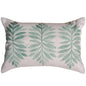 Vera Botanical Lumbar Outdoror Pillow-Outdoor Pillows-LOOMLAN-Green-LOOMLAN