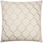 Vera White Throw Pillow With Insert - LOOMLAN - D.V. Kap - Throw Pillows