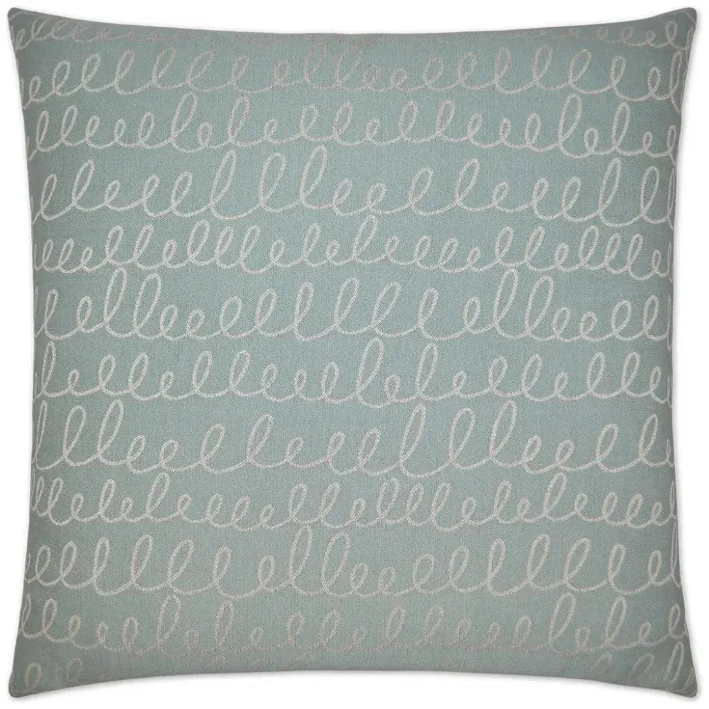 Verbomania Cloud Teal Throw Pillow Insert - LOOMLAN - D.V. Kap - Throw Pillows