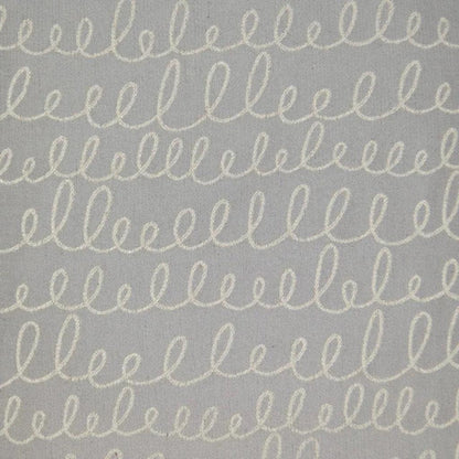 Verbomania Grey Throw Pillow With Insert - LOOMLAN - D.V. Kap - Throw Pillows