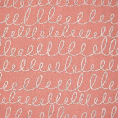 Verbomania Salmon Red Throw Pillow Insert - LOOMLAN - D.V. Kap - Throw Pillows