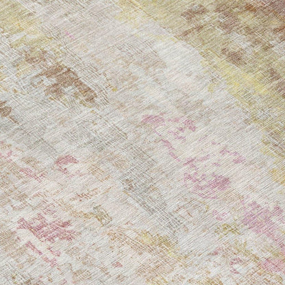 Verentha Brown Washable Indoor - Outdoor Rug - LOOMLAN - LOOMLAN Rugs - Outdoor Rugs