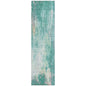 Verentha Teal Washable Indoor - Outdoor Rug - LOOMLAN - LOOMLAN Rugs - Outdoor Rugs