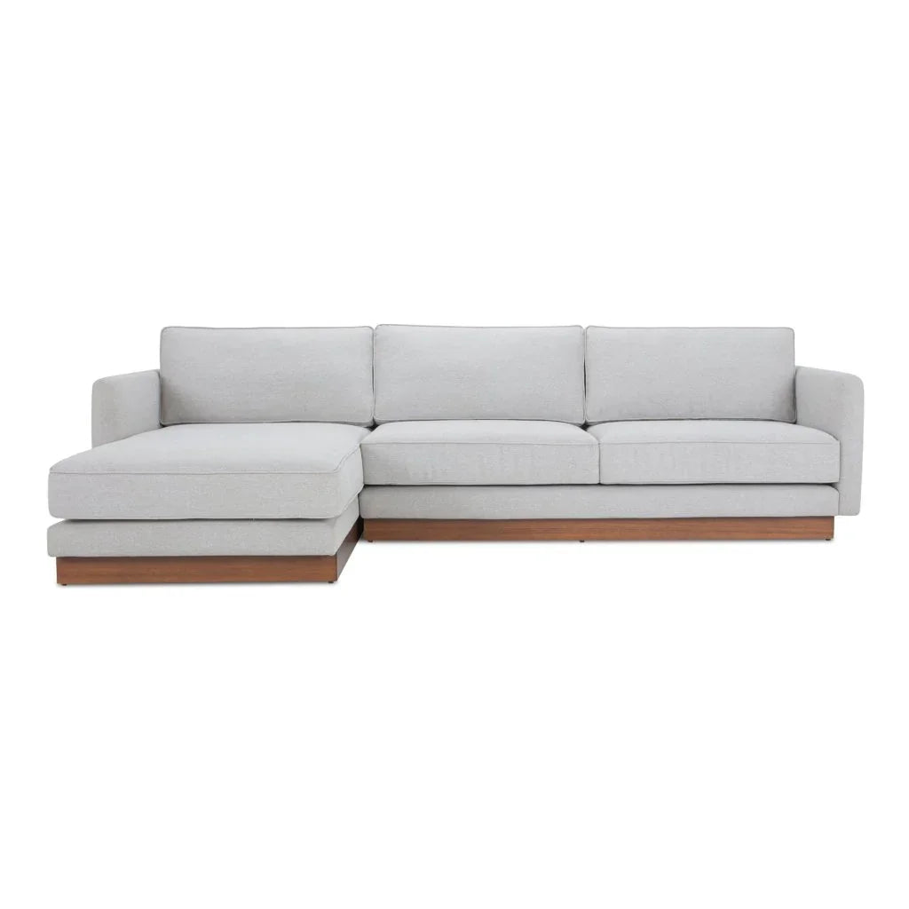 Vernon Reversible Cushions Sectional Sofa-Modular Sofas-Moe's Home-Left Facing-Grey-LOOMLAN