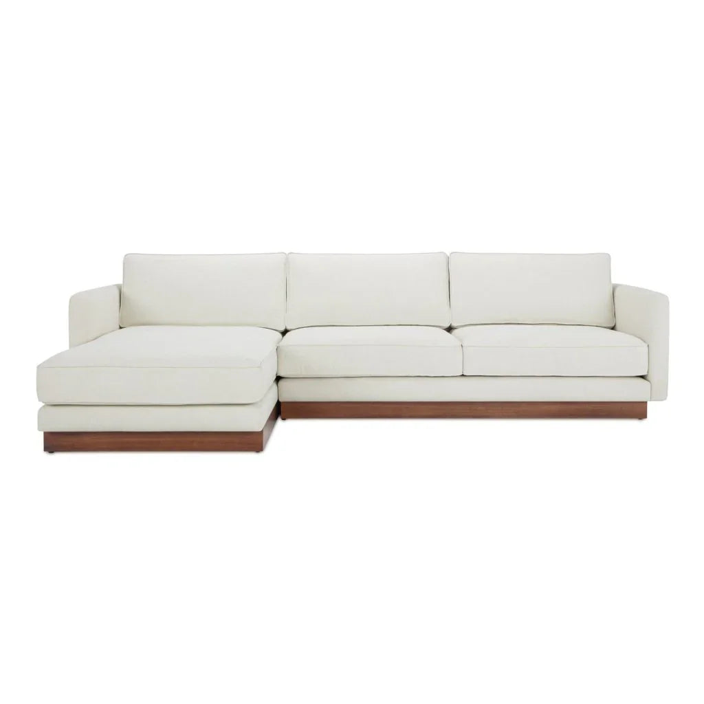 Vernon Reversible Cushions Sectional Sofa-Modular Sofas-Moe's Home-Left Facing-White-LOOMLAN