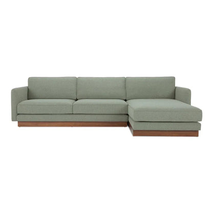 Vernon Reversible Cushions Sectional Sofa-Modular Sofas-Moe's Home-Rigt Facing-Sage-LOOMLAN
