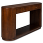 Vero Wooden Oval Console Table