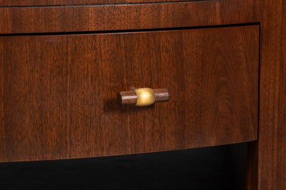 Vero Wooden Round Cocktail Table