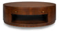 Vero Wooden Round Cocktail Table