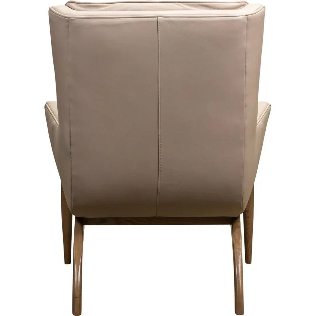 Verona Leather Stylish Design Chair - LOOMLAN - Olivia + Quinn - Club Chairs