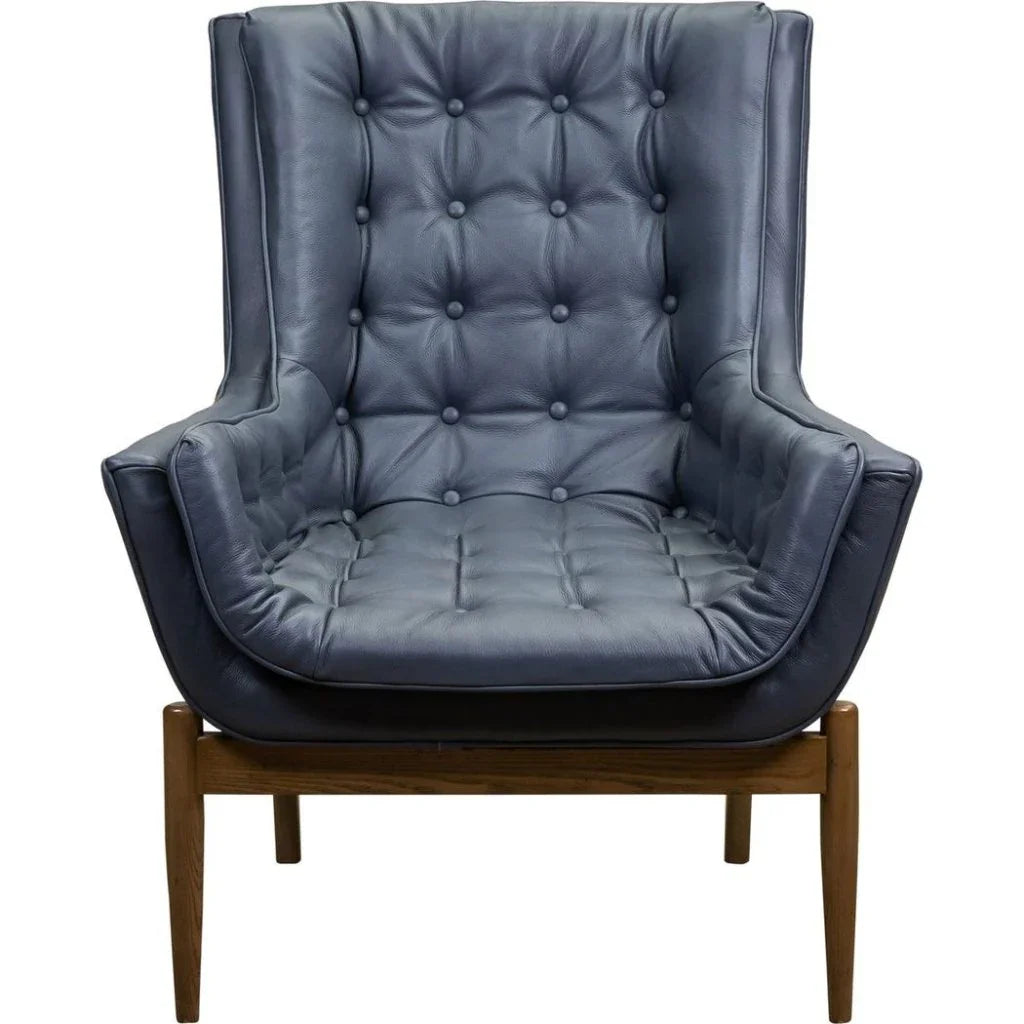 Verona Leather Stylish Design Chair - LOOMLAN - Olivia + Quinn - Club Chairs