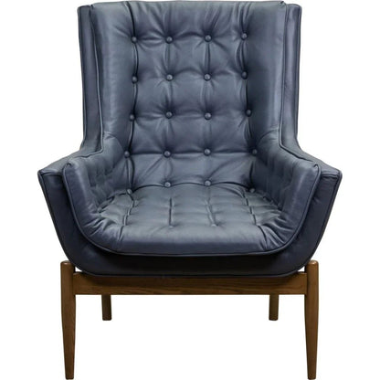 Verona Leather Stylish Design Chair - LOOMLAN - Olivia + Quinn - Club Chairs