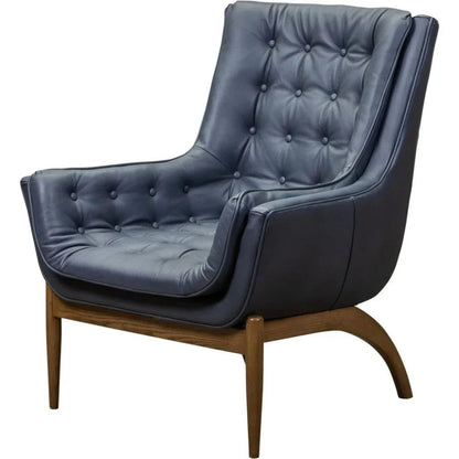 Verona Leather Stylish Design Chair - LOOMLAN - Olivia + Quinn - Club Chairs