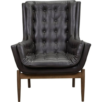 Verona Leather Stylish Design Chair - LOOMLAN - Olivia + Quinn - Club Chairs
