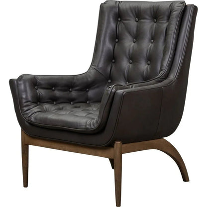 Verona Leather Stylish Design Chair - LOOMLAN - Olivia + Quinn - Club Chairs