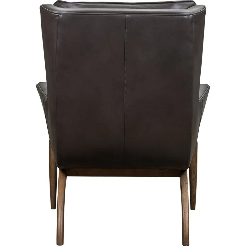 Verona Leather Stylish Design Chair - LOOMLAN - Olivia + Quinn - Club Chairs