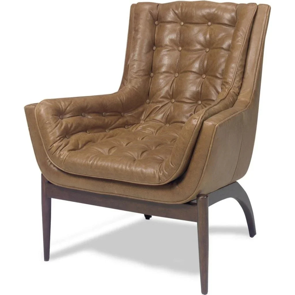 Verona Leather Stylish Design Chair - LOOMLAN - Olivia + Quinn - Club Chairs