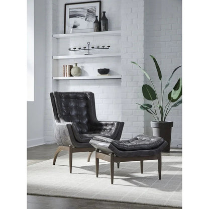 Verona Leather Stylish Design Chair - LOOMLAN - Olivia + Quinn - Club Chairs