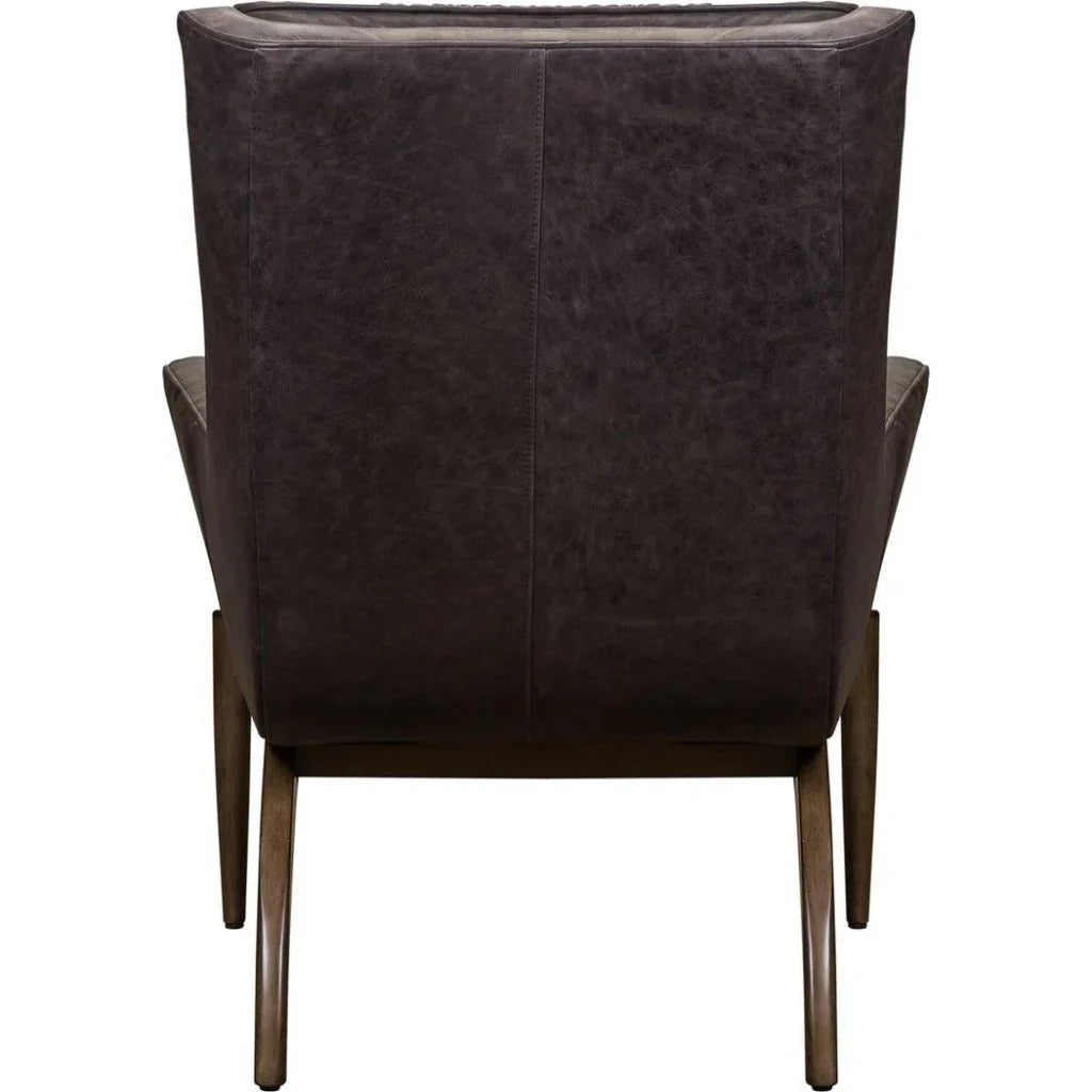Verona Leather Stylish Design Chair - LOOMLAN - Olivia + Quinn - Club Chairs