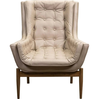 Verona Leather Stylish Design Chair - LOOMLAN - Olivia + Quinn - Club Chairs