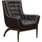 Verona Leather Stylish Design Chair - LOOMLAN - Olivia + Quinn - Club Chairs