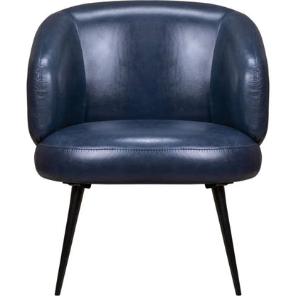 Versa Yukon Aesthetic Leather Chair - LOOMLAN - Olivia + Quinn - Club Chairs