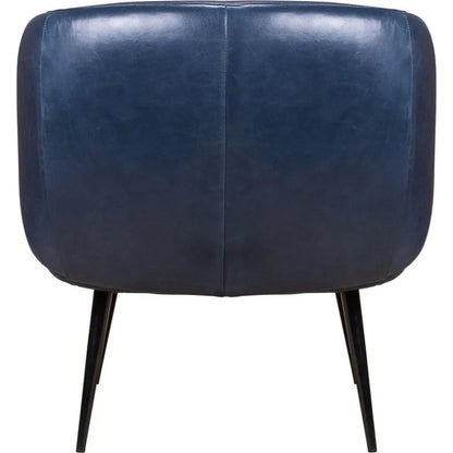 Versa Yukon Aesthetic Leather Chair - LOOMLAN - Olivia + Quinn - Club Chairs