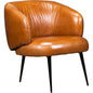 Versa Yukon Aesthetic Leather Chair - LOOMLAN - Olivia + Quinn - Club Chairs