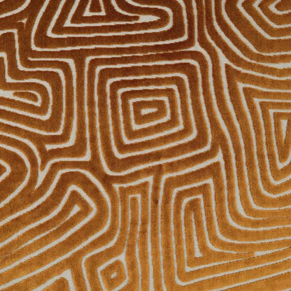 Vertigo Rust Abstract Copper Large Throw Pillow Insert - LOOMLAN - D.V. Kap - Throw Pillows